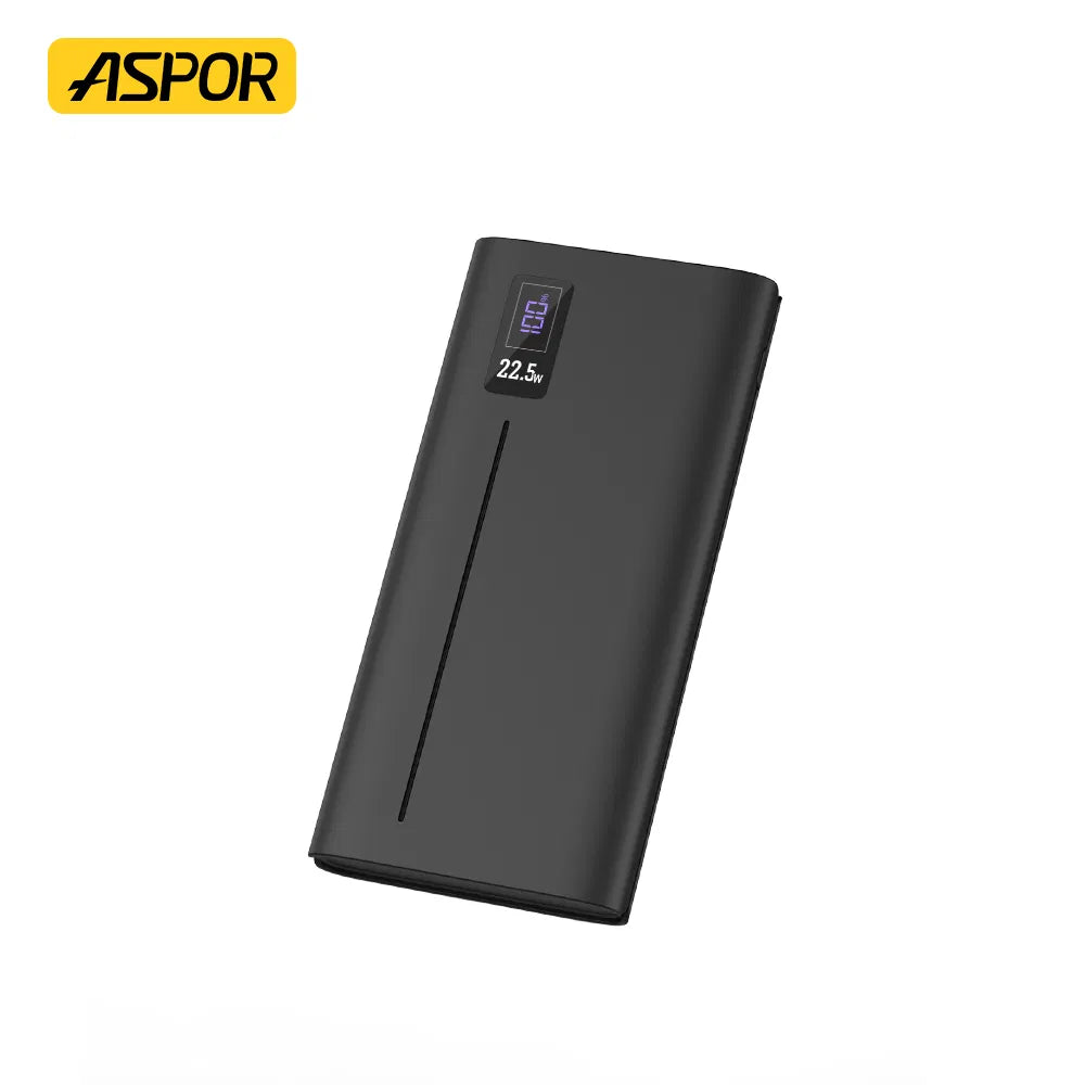 ASPOR Power Bank 10000mAh A320 – Portable Fast Charging External Battery