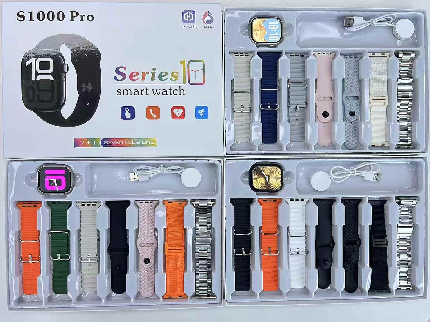 MK-X20 Series 10 ( 7 in 1 ) Smart Watch