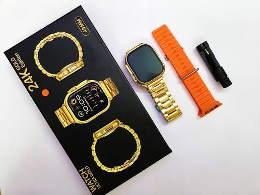 Ultra 9 Series Smart Watch – Golden Edition | Imported Premium Quality