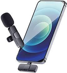 K9 Dual Wireless Lavalier Microphones – Clip-On Collar Mics for C-Type & iPhone Devices