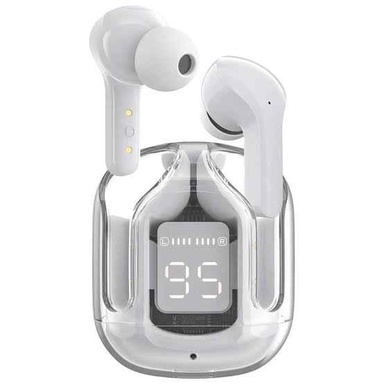 Air 31 TWS Transparent Wireless Earbuds with Bluetooth 5.3 – True Wireless Stereo, Hi-Fi Sound, Long Battery Life