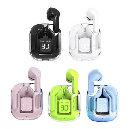 Air 31 TWS Transparent Wireless Earbuds with Bluetooth 5.3 – True Wireless Stereo, Hi-Fi Sound, Long Battery Life