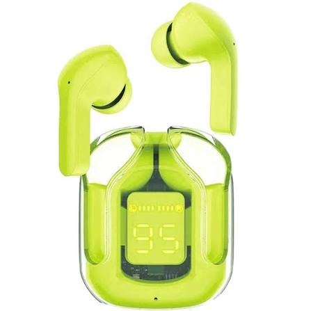 Air 31 TWS Transparent Wireless Earbuds with Bluetooth 5.3 – True Wireless Stereo, Hi-Fi Sound, Long Battery Life