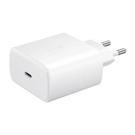 "Samsung 45W PD Fast Charging Adapter – Super Rapid Wall Charger for Galaxy Phones & Tablets"