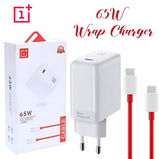 OnePlus 65W Warp Charger & Power Adapter
Super Fast Charging | USB Type-C | Original High Speed Charger