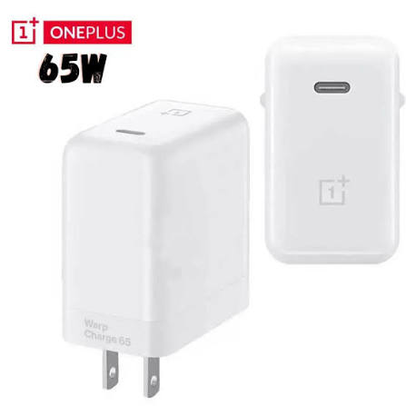 OnePlus 65W Warp Charger & Power Adapter
Super Fast Charging | USB Type-C | Original High Speed Charger
