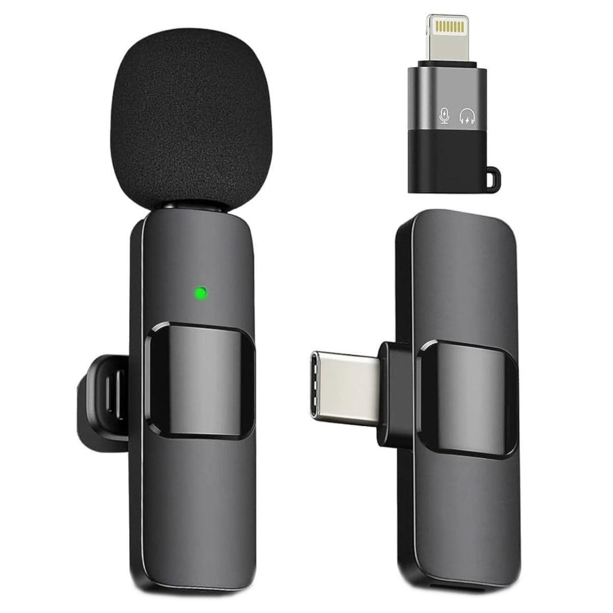 K8 Wireless Microphone For Mobile Type-C & Lightning