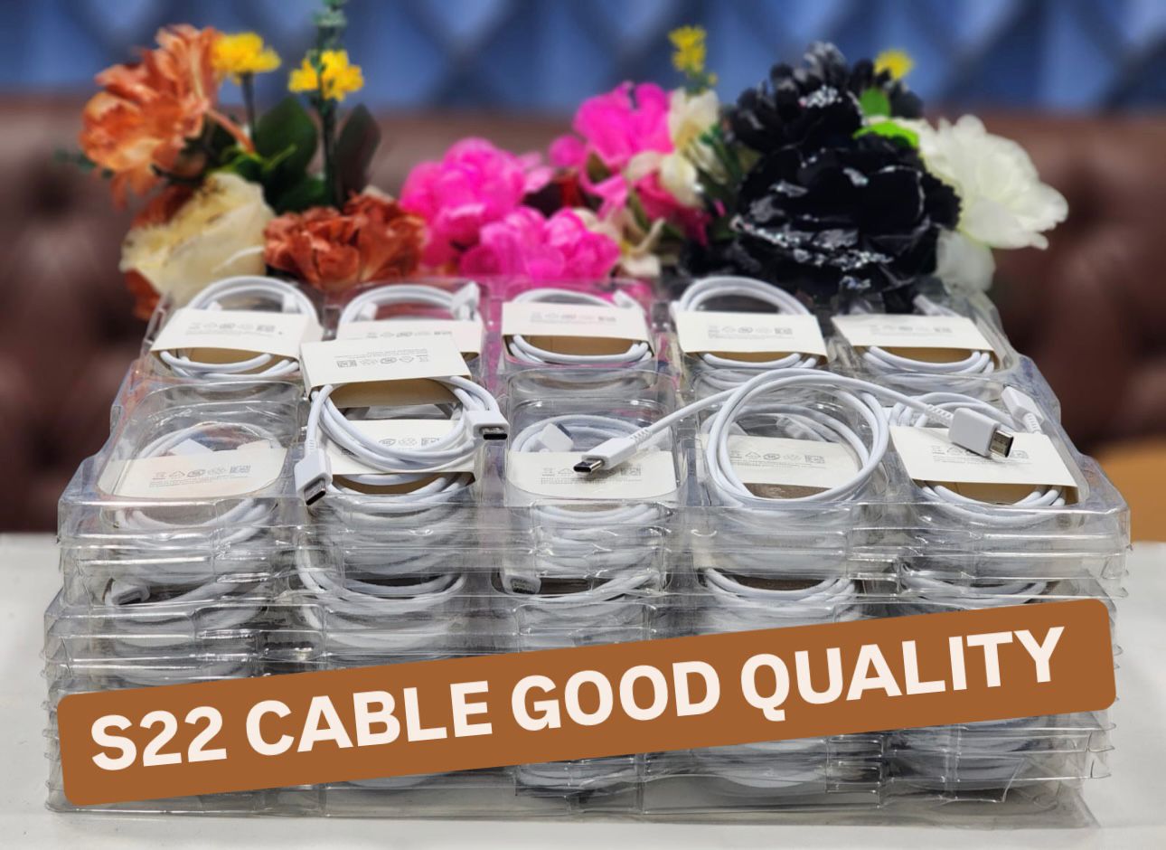 Samsung Galaxy S22 Fast Charging Cable – USB Type-C to Type-C, Original High Speed data cable